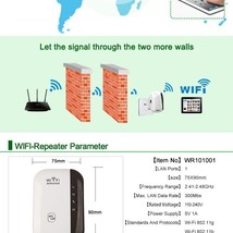 Wireless WiFi Repeater Wi-Fi Range Extender all WLAN networks - £20.92 GBP+