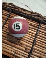 Replacement Mini Billiard Pool Ball - White Purple #15 - $9.99