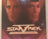 Star Trek V The Final Frontier Vhs Tape Captain Kirk Spock - $2.48