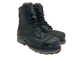 Timberland PRO Men&#39;s 8&quot; Boondock Waterproof Work Boots Black 89645 Size ... - $49.87