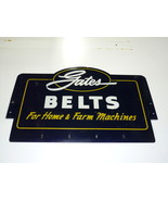 Antique Gates Belts Advertising Sign 24&quot;x16&quot; - €395,13 EUR