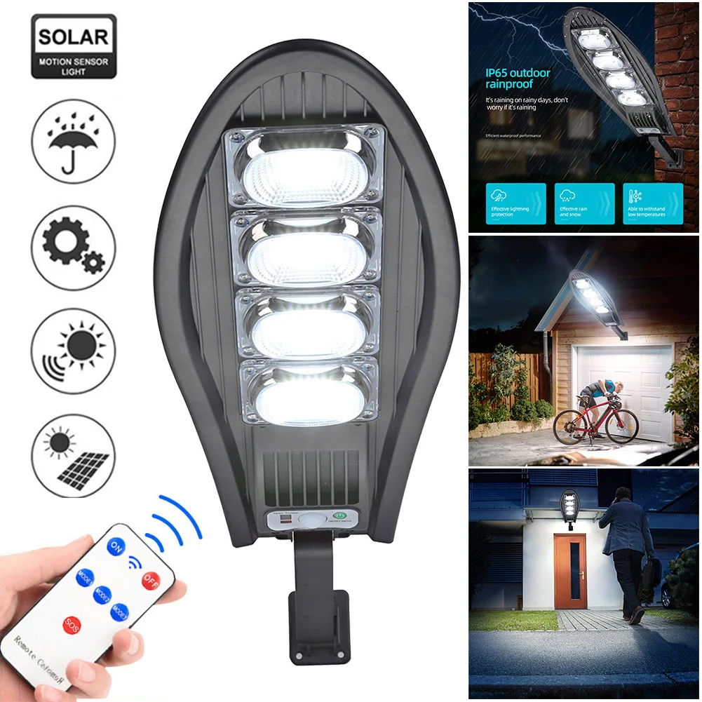 Primary image for LED Motion Sensor Solar Street Light IP68 Waterproof Outdoor Wall Lamp Pathway S
