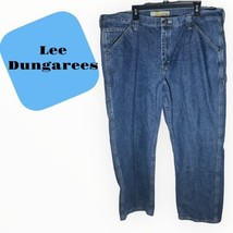 Mens Lee Dungarees Carpenter Jeans Size 42x30  - £14.51 GBP