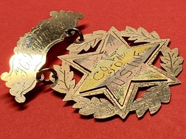 Indian Wars, 20th U.S. Infantry, Medal, Named, 10K Gold Medal, Vintage, Original - £455.43 GBP