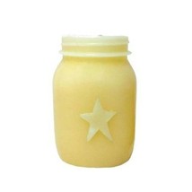 The Keeping Star candle jar with led in Cream - Battery Operated - $21.99