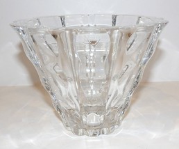 Stunning Vintage Orrefors Sweden Crystal Olle Alberius Oa 4701-12 Waves Bowl - £70.27 GBP