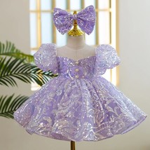  Party Birthday Dress for Kids Girls 1 To 12 Years Fashion Formal  Ball Gowns  E - £96.92 GBP