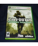Call of Duty 4 Modern Warfare Xbox 360 Game Complete Case With Manual - £5.49 GBP
