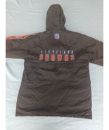 VTG 90s Cleveland Browns NFL Puma Coat Jacket Full Zip Puffer Youth Larg... - £22.91 GBP