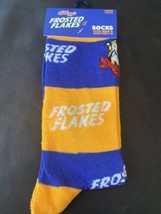 Frosted Flakes Crew Socks Size 6-12 Kellogg&#39;s Blue NEW - $6.79