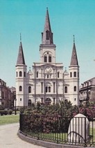 St. Louis Cathedral New Orleans Louisiana LA Postcard C36 - £2.38 GBP