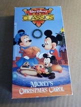 Walt Disney Mini Classics Mickey’s Christmas Carol VHS Video Tape 1994 Rare #459 - £12.46 GBP