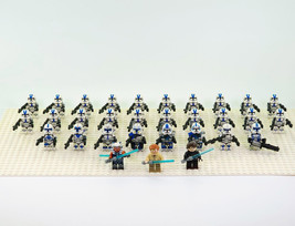 31pcs/Set Star Wars 501st Stormtrooper Legion Vader&#39;s Fist Minifigure Set Toys - £30.40 GBP