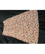 Sophisticates by Jonathan Martin Floral Skirt Medium Rayon A-Line Cottag... - $28.95