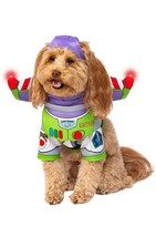 Rubie&#39;s Disney Toy Story Pet Costume Buzz Lightyear SMALL Chest 17&#39;&#39;, Ne... - $16.97