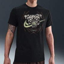Nike Training T-Shirts Men&#39;s Sports Casual Top Tee Black AsiaFit NWT HV4... - $1,054.34 MXN