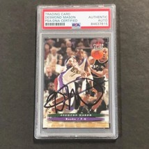 2003-04 Fleer Ultra #81 Desmond Mason Signed Card Auto PSA/DNA Slabbed Bucks - £39.95 GBP