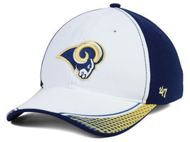 St. Louis Rams 47 Brand NFL Football Battlehawk 47 Closer Cap Hat - £19.14 GBP
