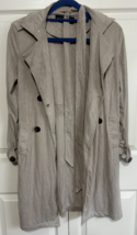 Kendall &amp; Kylie S Beige Long Sleeve Microfiber Womens Dress - $24.75