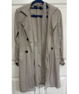 Kendall &amp; Kylie S Beige Long Sleeve Microfiber Womens Dress - $24.75