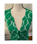Hanna &amp; Gracie Women’s Green Sleeveless Blouse – Size M - $14.84