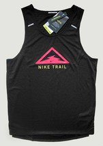 Nike Dri-Fit Rise 365 Trail Running Tank  Black Men’s Size Small - £39.10 GBP