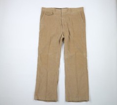 Vintage 70s Mens 42x31 Faded Flared Wide Leg Bell Bottoms Corduroy Pants... - $98.95