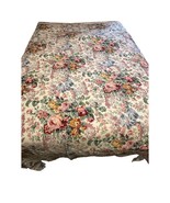 Ralph Lauren Lauren Allison Floral Cottage Queen Flat Top Sheet USA Made... - €70,51 EUR