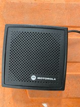 Motorola HSN4031B Wired External Speaker Radio two way two-way Black OEM... - $29.95