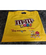 M M&#39;s World Las Vegas Yellow Red Bag 17 x 18 - £7.85 GBP