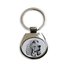 Redbone coonhound- NEW collection of keyrings with images of purebred dogs, uniq - £9.24 GBP