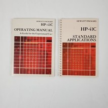 Hewlett Packard HP 41C Operating Manual + Standard Applications Handbook - £23.68 GBP