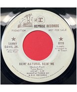 Sammy Davis Jr Bein' Natural Bein' Me / I've Gotta Be Me 45 Jazz Promo Reprise - $10.47