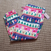 JoySpun Woman&#39;s Christmas Print Sleep Cuff Pants - Pockets - 3X (22W - 24W) - £7.64 GBP