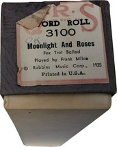QRS Word Roll piano roll #3100 Moonlight and Roses, Frank Milne - $19.99