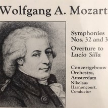 Cd Teldec / Wolfgang Amadeus Mozart - Symphonies Number 32 And 36 Harnoncourt - £7.95 GBP