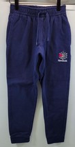 L) Reebok Classic Starcrest Logo Children&#39;s Sweatpants Navy Blue Small 8 - £11.66 GBP