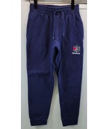 L) Reebok Classic Starcrest Logo Children&#39;s Sweatpants Navy Blue Small 8 - £11.86 GBP