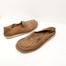 Ariat Cruiser Loafer Womens 10 Moc Toe Suede Bomber Brown Casual Shoes 1... - $35.99
