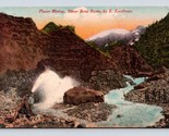 Hydraulic Placer Mining Silver Bow Canyon Juneau Alaska AK UNP DB Postca... - $6.14