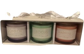 3 Pc Aromatherapy Candle Set 4 Oz each Brand New In A Original Packaging. - £16.04 GBP