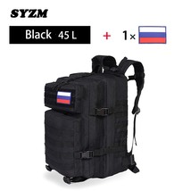 SYZM  45L or 25L Military Tactical Backpack Army Bag Hunting MOLLE Backpack For  - £95.59 GBP