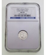 2006 P$10 1/10 Oz. American Platinum Eagle NGC MS69 Early Releases - €274,06 EUR 2006 P$10 1/10 Oz. American Platinum Eagle NGC MS69 Early Releases - €274,06 EUR