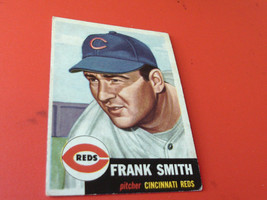 1953  TOPPS    FRANK  SMITH   #  116    CINCINNATI  REDS    BASEBALL  !! - $29.99