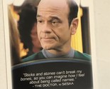 Quotable Star Trek Voyager Trading Card #40 Robert Picardo - $1.97