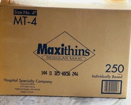 Maxithins  Regular Maxi 250 Individually Boxed (1) Box For Vending Machi... - £45.83 GBP