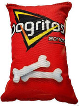 Spot Fun Food Dogritos Doggie Chips: Durable Canvas Dog Toy with Squeaker for Pl - £6.21 GBP+