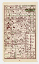 1951 ORIGINAL VINTAGE MAP OF MANHATTAN MIDTOWN AREA THEATERS NEW YORK CITY - £21.30 GBP
