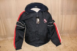 Men&#39;s Sports Wear West Side Los Angeles Hooded Jacket Coat Size: Large Black - £23.84 GBP
