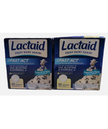 READ(2) Lactaid Fast Act Lactase Enzyme Vanilla Twist 32 Chewables Each.... - $19.79